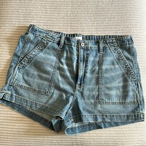 Aerie denim shorts